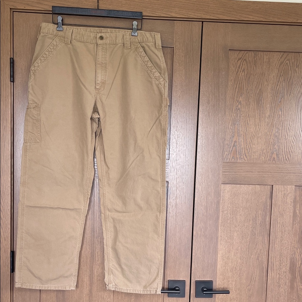 Carhartt Men's Cargo Work Pants - Khaki